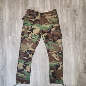 Vintage RARE Polo Ralph Lauren Camouflage Cargo Pants